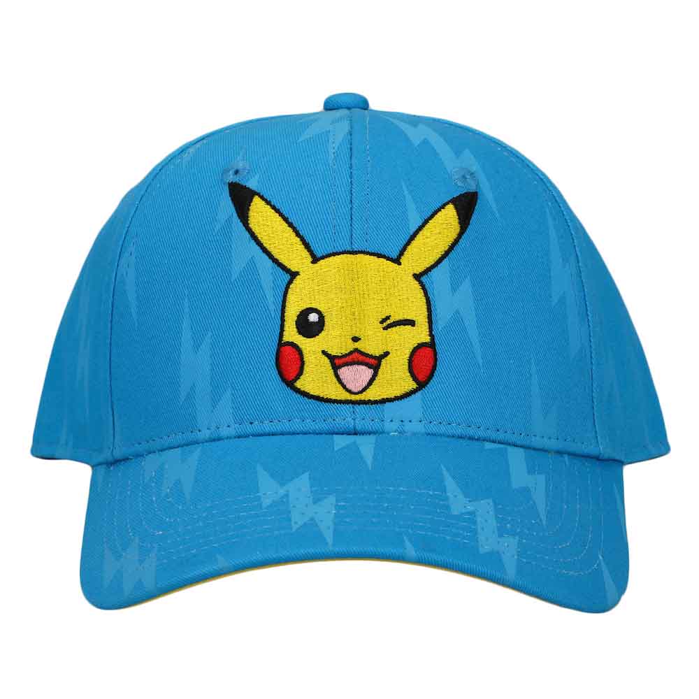 Pikachu Embroidered Lightning Hat