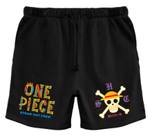 Load image into Gallery viewer, One Piece EXCLUSIVE Jewels Logo And Pirate Skull Shorts
