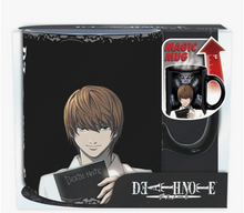 Load image into Gallery viewer, Death Note Kira &amp; L Magic Mug, 16 oz.
