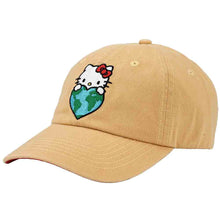 Load image into Gallery viewer, Hello Kitty Love Earth Embroidered Hat
