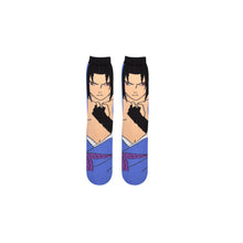 Load image into Gallery viewer, Naruto Shippuden Sasuke Crew Socks
