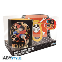 Load image into Gallery viewer, One Piece Luffy Heat Change Mug &amp; Coaster
